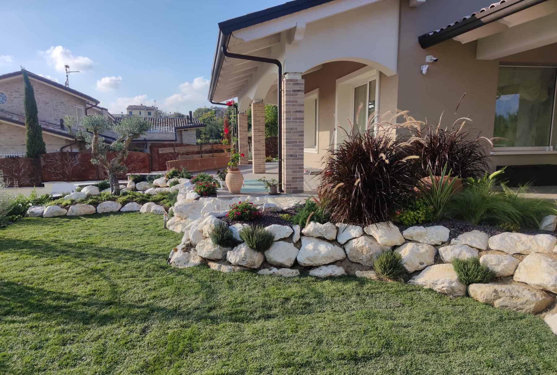 Realizzazione giardini Ancona